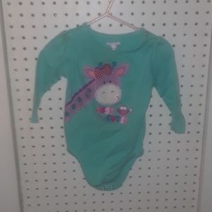 "Just being cute" onesie